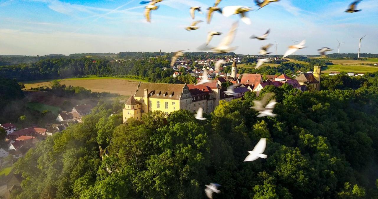 Schlosshotel Kirchberg Kirchberg an der Jagst Bagian luar foto